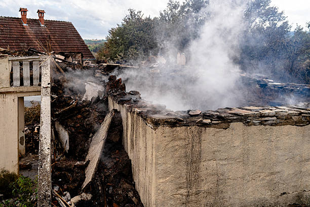 Professional Emergency Fire Cleanup technician working in Waterford, WI